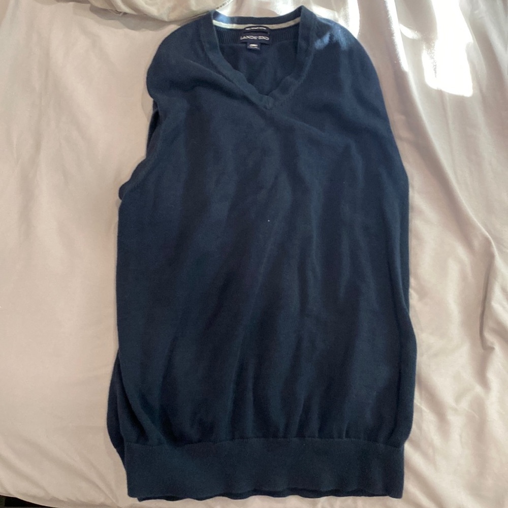 Land’s End Sweater vest, thrifted